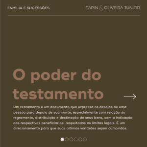 O poder do testamento
